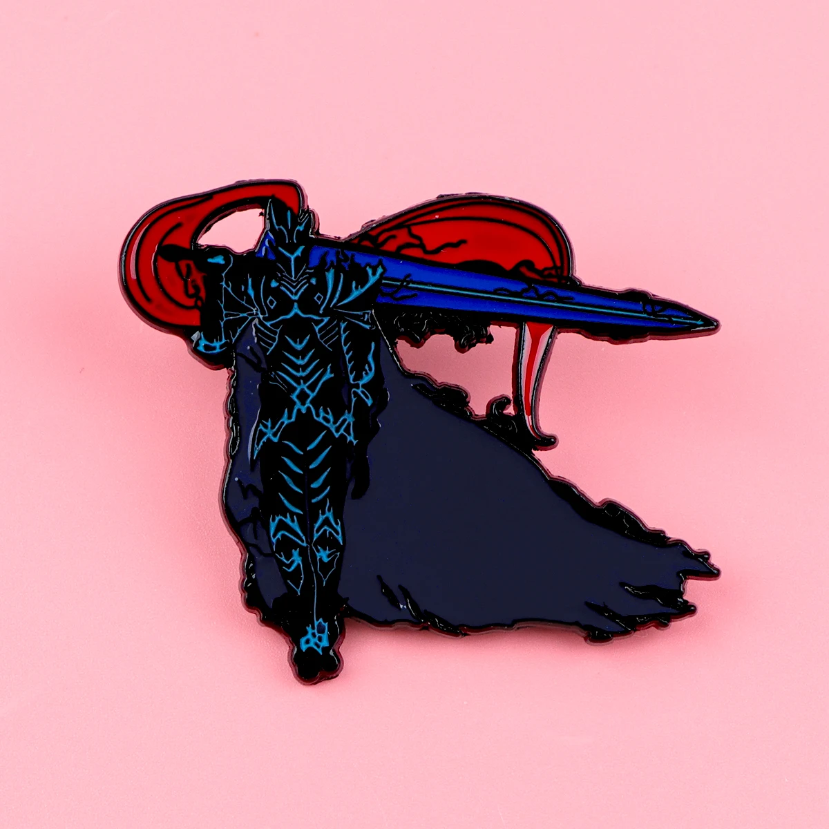 أنيمي هنتر المينا دبوس كول المحارب دبابيس امرأة الرجال على ظهره اكسسوارات أكياس شارة التلبيب كوستوم مجوهرات هدية لمحبي #4