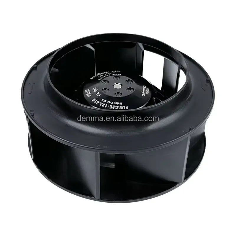 DC Backward Curved Centrifugal Fan 621CFM(1055m3/h) 550Pa High Speed for Telecom Cabinet Inverter Cooling