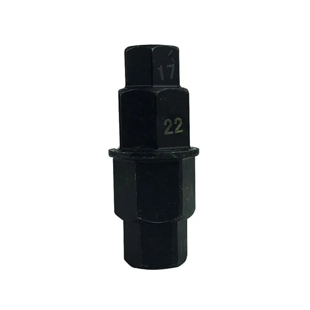 

Motorcycles Hex Axle Tool 17mm, 19mm, 22mm, 24mm Wrench Accessorie Hex Bit Socket Wrench Reliable Multifunction