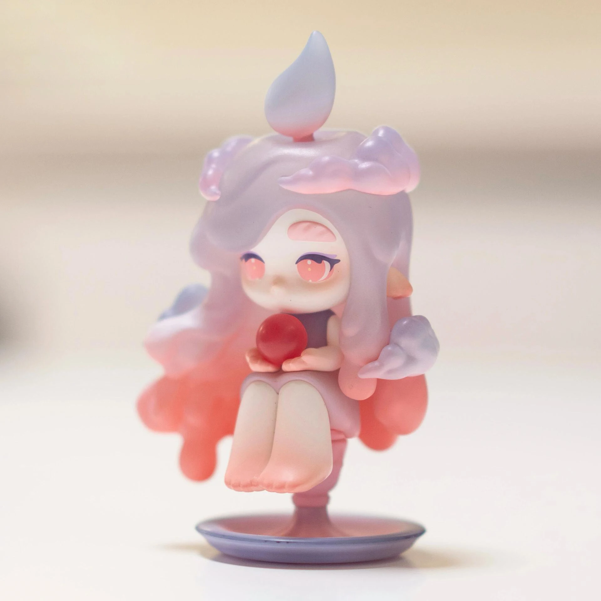 POP MART-Boîte ennemi de la série Chasing Light Elf, jolie figurine d'anime pour fille, collection de modèles de figurines Kawaii, cadeau de jouets pour enfants