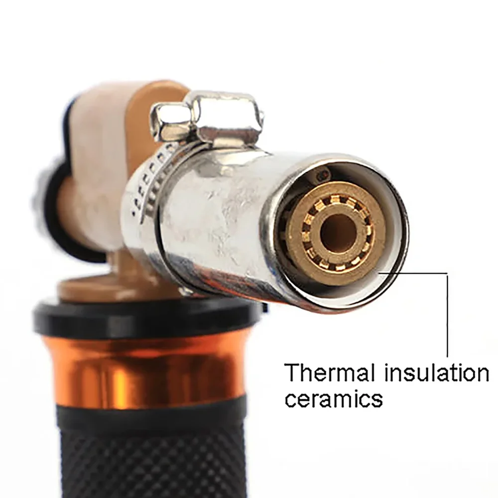 1300 ℃ Butane Propane Flame Professional Gas Welding Gun Tool with Flexible Tube Copper Brazing Aluminum Welding Repair Tool