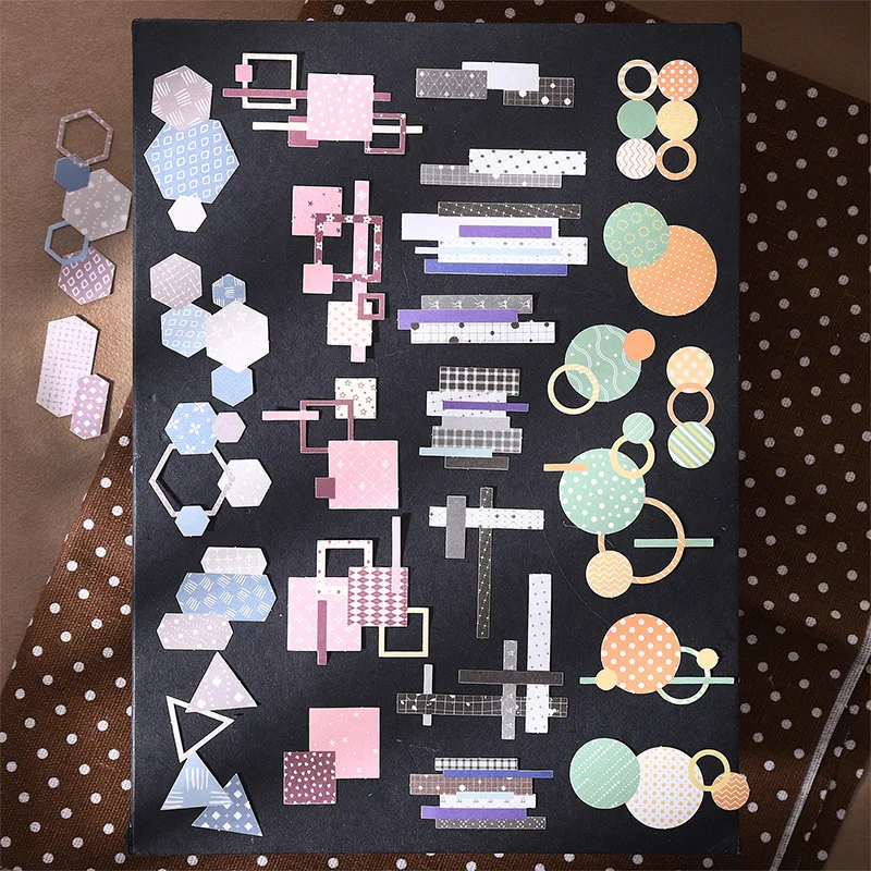 4packs/lot Memo Pads Material Paper Weaving Sweet Dreams Junk Journal Scrapbooking paper Background Decoration stationery