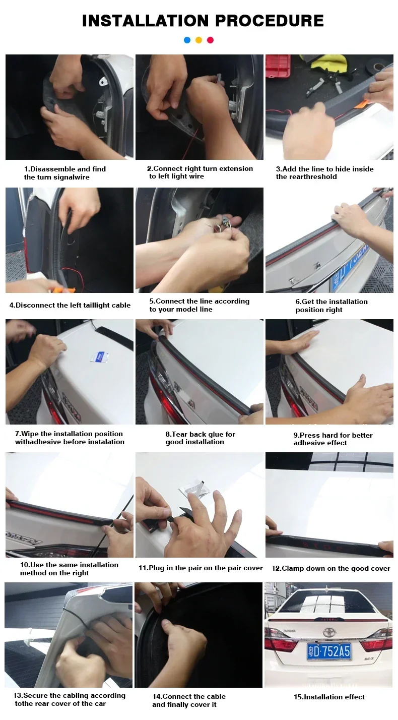 Für Universelle Autos 120cm Flexibler LED-Lichtstreifen Carbon-Optik Unterbodenbeleuchtung Fernbedienung Auto-Außenstyling – Detail 8