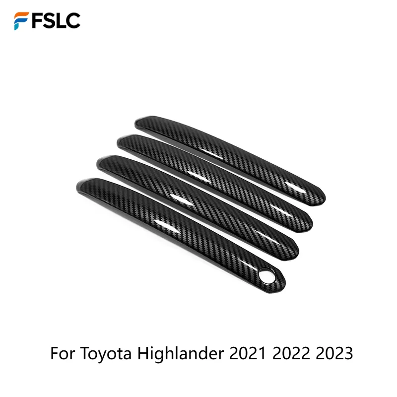 ⭐ Echt ⭐   Für Toyota Highlander 2021 2022 2023 Zubehör ABS Chrom Außentürgriffabdeckung Zierleiste Aufkleber Dekor
