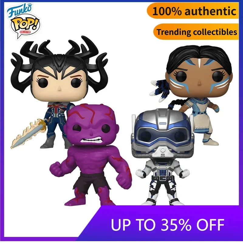 

Funko POP Original Genuine What If Anime Figure Kahhori Goliath Action Figure Toys for Boys Girls Gift Collectible Ornaments