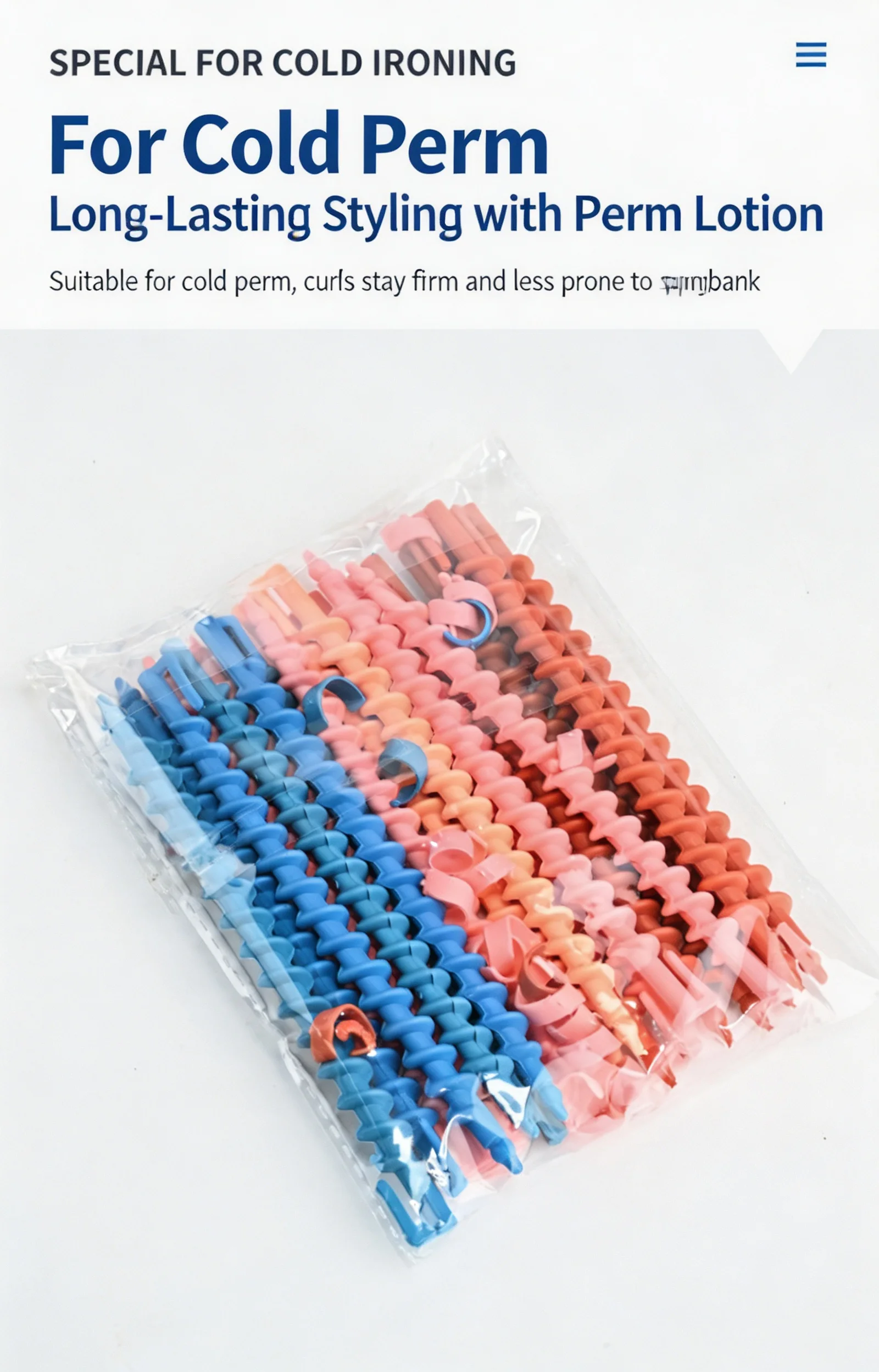 60 Stück Spiral-Lockenwickler ohne Hitze, ABS-Haarstyling-Sticks für DIY-Locken, für Salon und Heimgebrauch – Detail 6