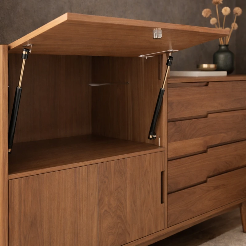 ‌Folding Table for Cabinet, Hidden Drop-Down Desk Support, Retractable Bar Table Hardware, Collapsible Dining Table Fittings