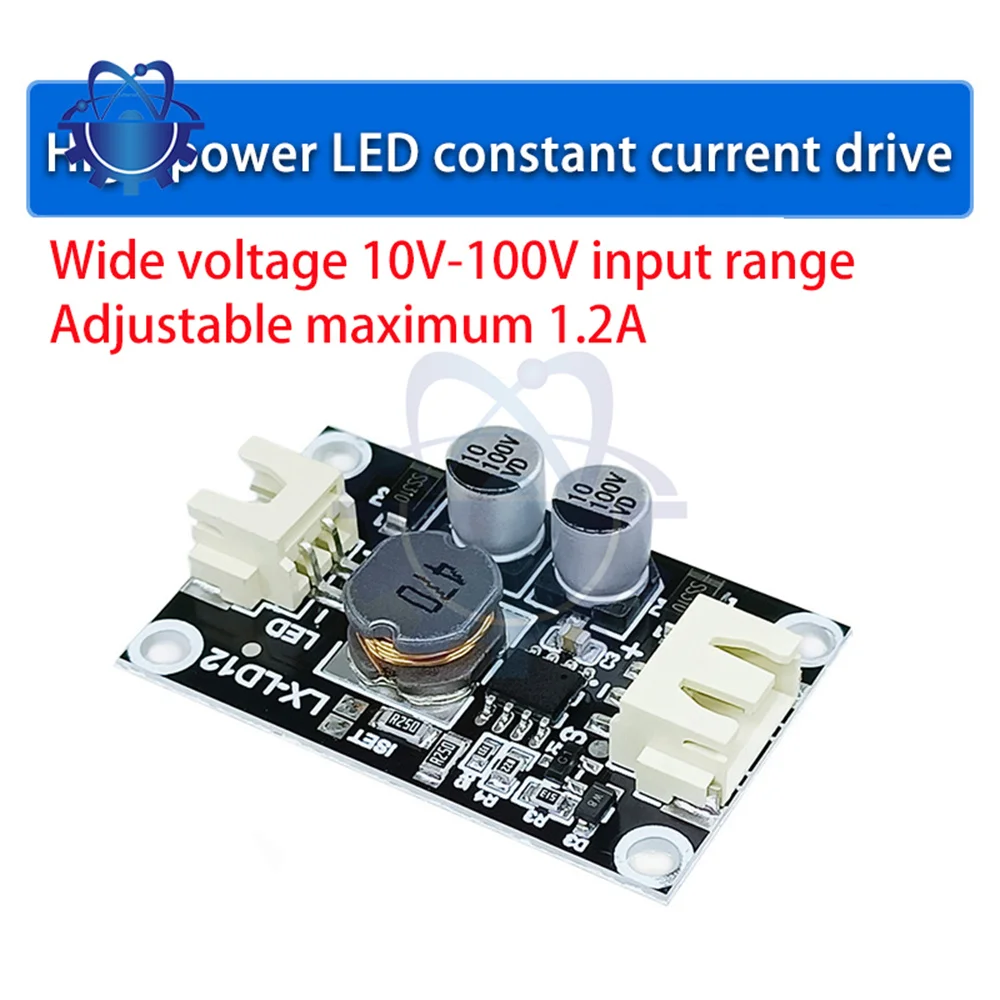 New DC-DC Boost High-Power DC 10V-100V LED Driver Transformer Drivers Module Constant Current Module Control Board For LED Light