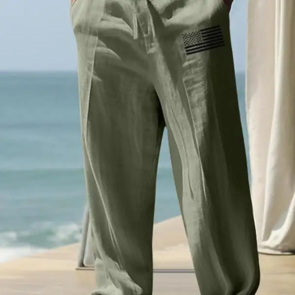 

Men's Casual Straight Leg Pants High Waist Neutral G Cross-Border Ss New Sle Qui S No Brand Soldier Pants