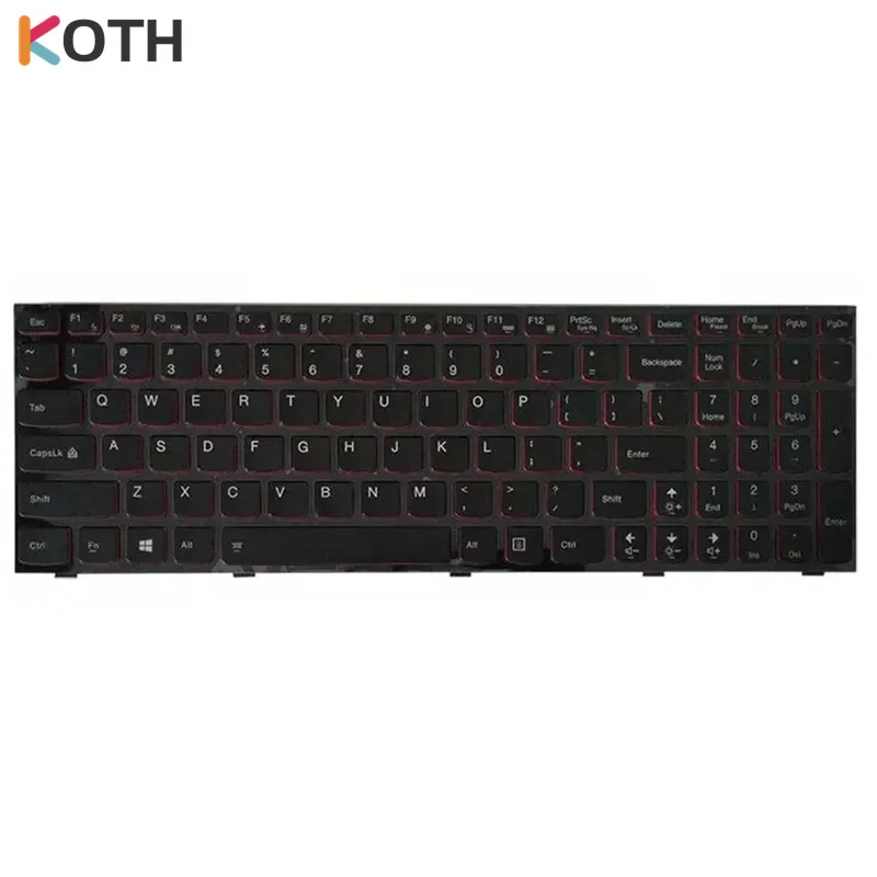 

New US Laptop Keyboard for Lenovo IdeaPad Y500 Y500N Y510P Y500NT Y590 Backlit