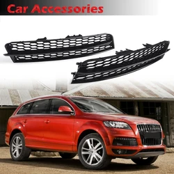 Rhyming Pair Air Intake Mesh Radiator Guard Front Bumper Lower Grille Honeycomb Shape Fit For Audi Q7 2011-2015 Car Accessories