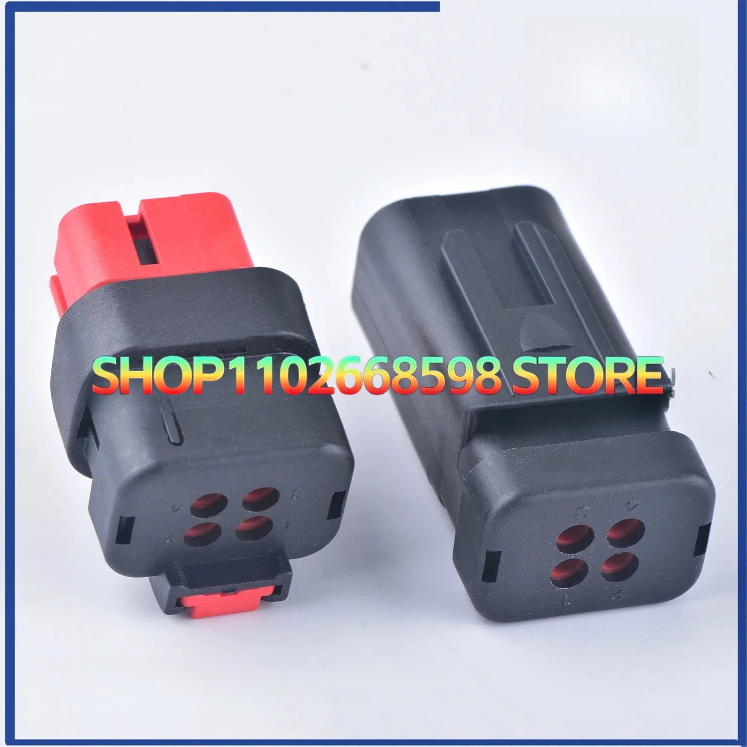 1 مجموعة 4 دبوس 1.5 مللي متر سلسلة ذكر أنثى السيارات موصل مقاوم للمياه عمود الحدبات الاستشعار التوصيل 776487 -1 776488 -1 لحفارة كارتر #4