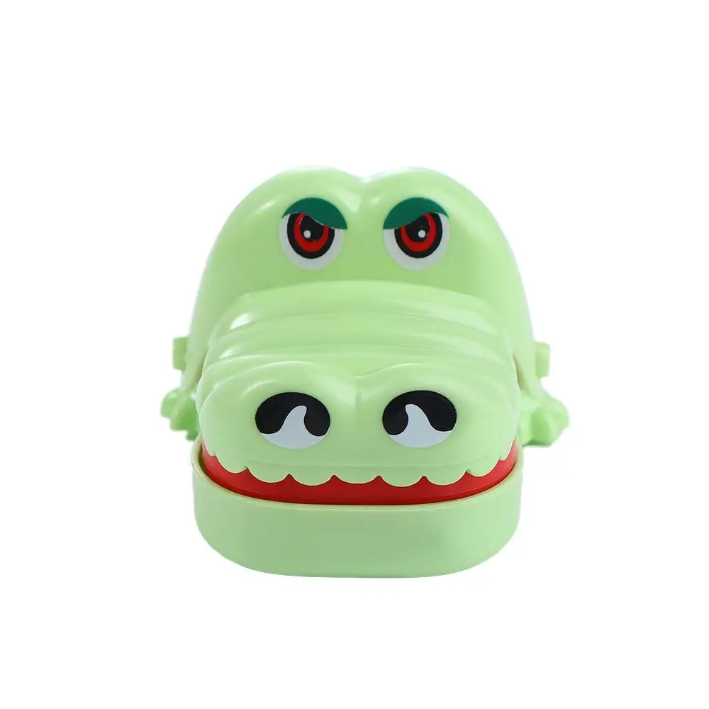ألعاب عائلية طبيب الأسنان عض التمساح اليدوي مع سلسلة المفاتيح الجدة دغة إصبع لعبة التمساح التمساح الفم الكمامات #3