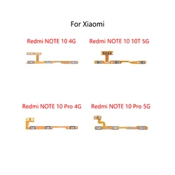 Bouton d'alimentation pour Xiaomi Redmi NOTE 10 Pro 4G 5G, interrupteur de Volume, bouton muet, câble marche/arrêt, flexible