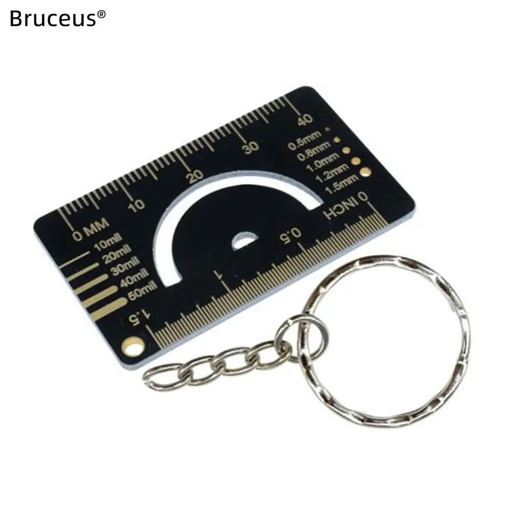 Multifunctional PCB Ruler 4cm 15cm 20cm 25cm  Electronic Measuring Tools For Resistor Capacitor Chip IC SMD Diode Transistor