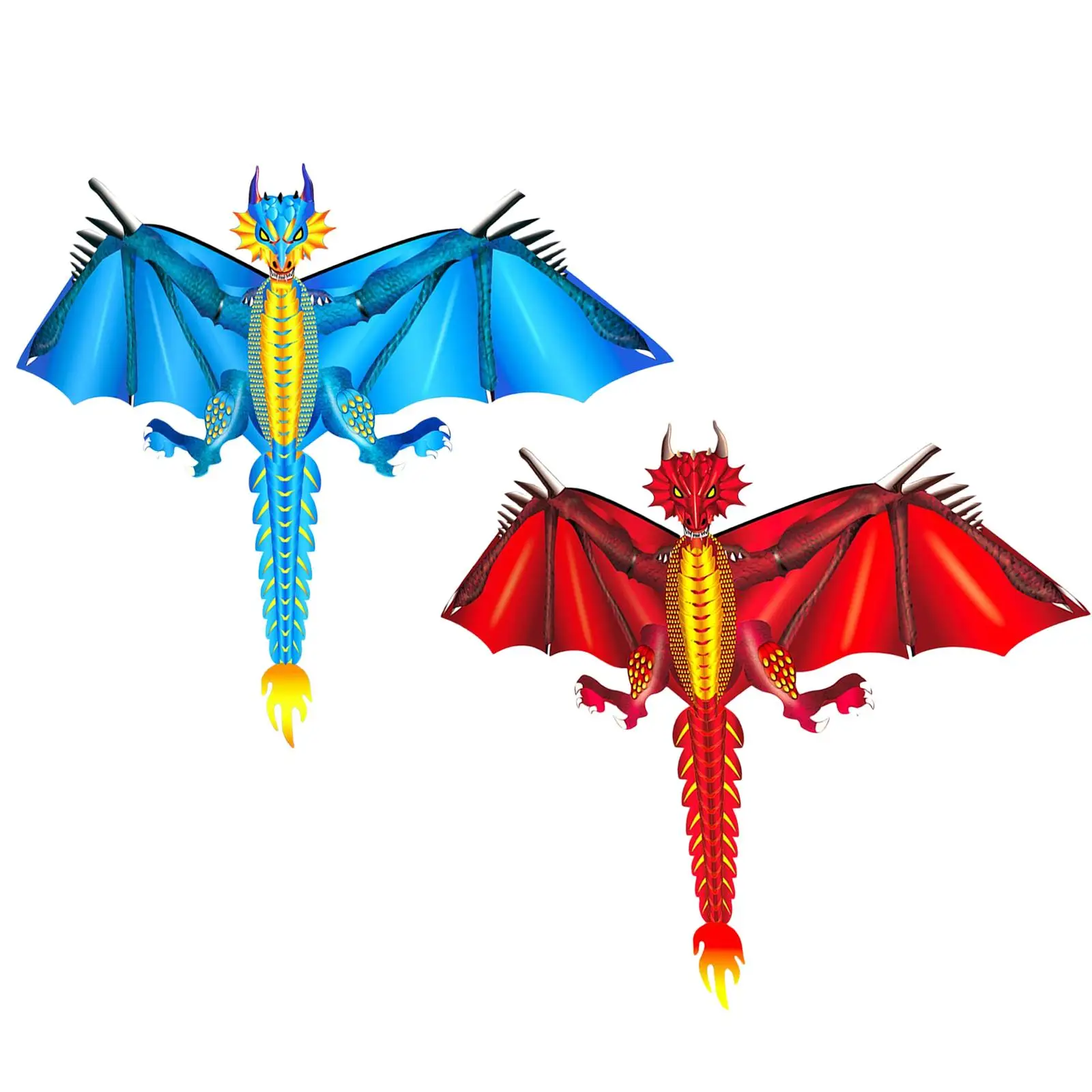 الحيوان الربيع طائرة ورقية مجموعة سهلة القماش الذاكرة الثمينة ضخمة ث/ذيل حلزوني مضحك ثلاثية الأبعاد ديناصور الطيارة لعب للأطفال الشاطئ