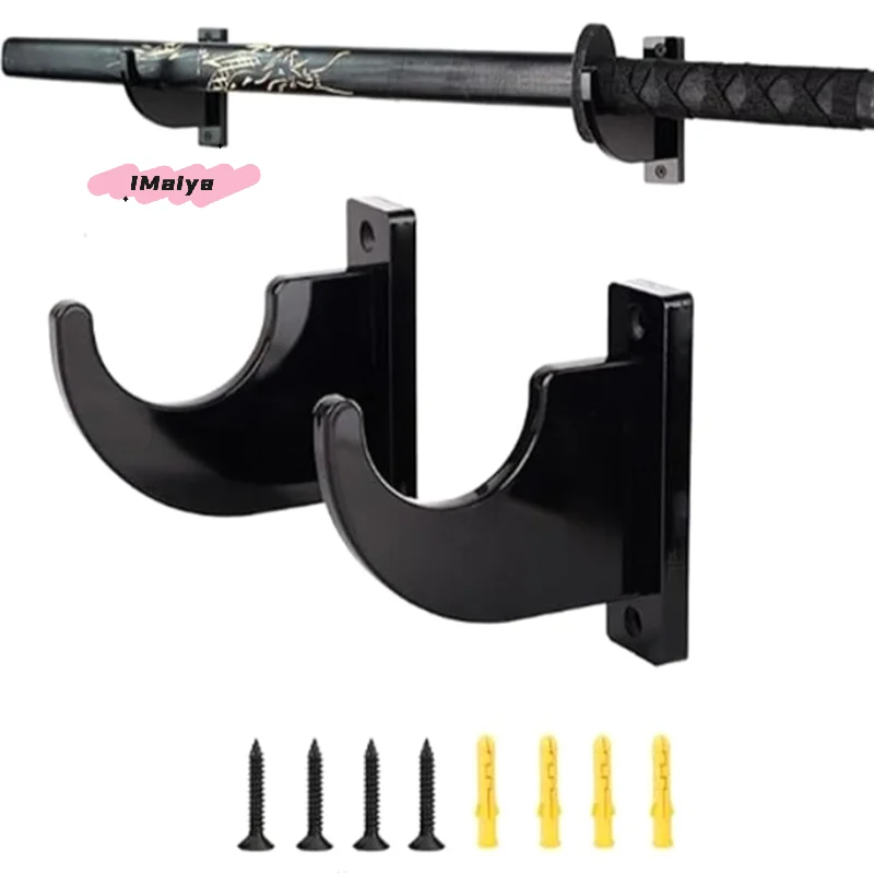 M-Wall Shotgun Shelf Support Wooden Real Japanese Katana Samurai Sword Wall Sniper Rifle Storage Rack Display Holder Organizer