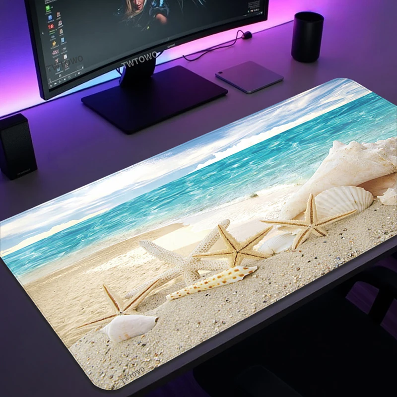 mouse-pad-gaming-beach-waves-impressao-demanda-nova-casa-personalizado-mousepad-xxl-teclado-mecanico-escritorio-macio-mouse-esteiras