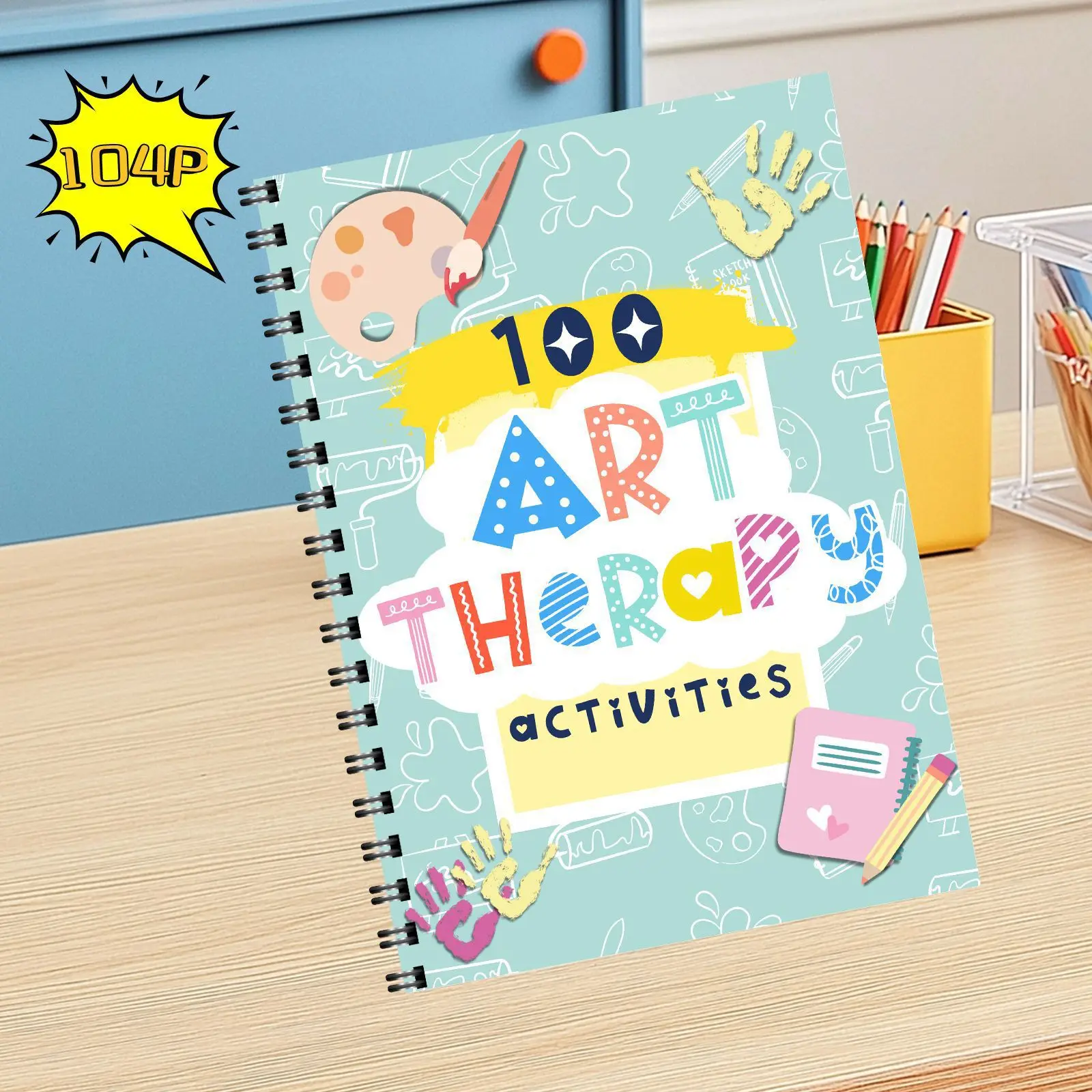 

2025 План, однотонный, популярный, новый, бестселлер, ART THERAPY, практичный и популярный дизайн, план самодисциплины, художественные планные столы