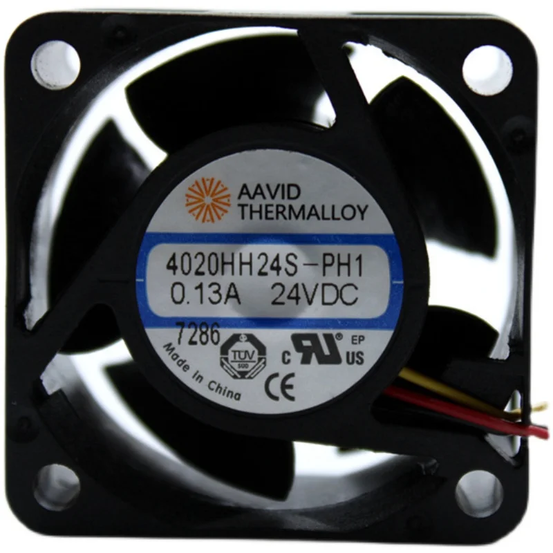 

AAVID 4020HH24S-PH1 DC 24V 0.13A 40x40x20mm 3-Wire Server Cooling Fan