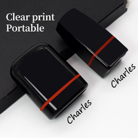 DIY Business Signature Custom Stamp for Women Men Print with Name Seal Stamp Personalized Stamps Clothes Printing Seals Name