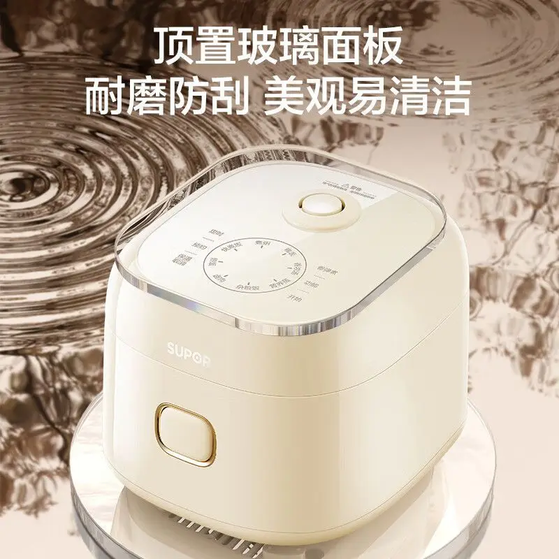 Supor rice cooker 3L household 0 coating 316L stainless steel liner multi-function one-click quick cooking rice cooker