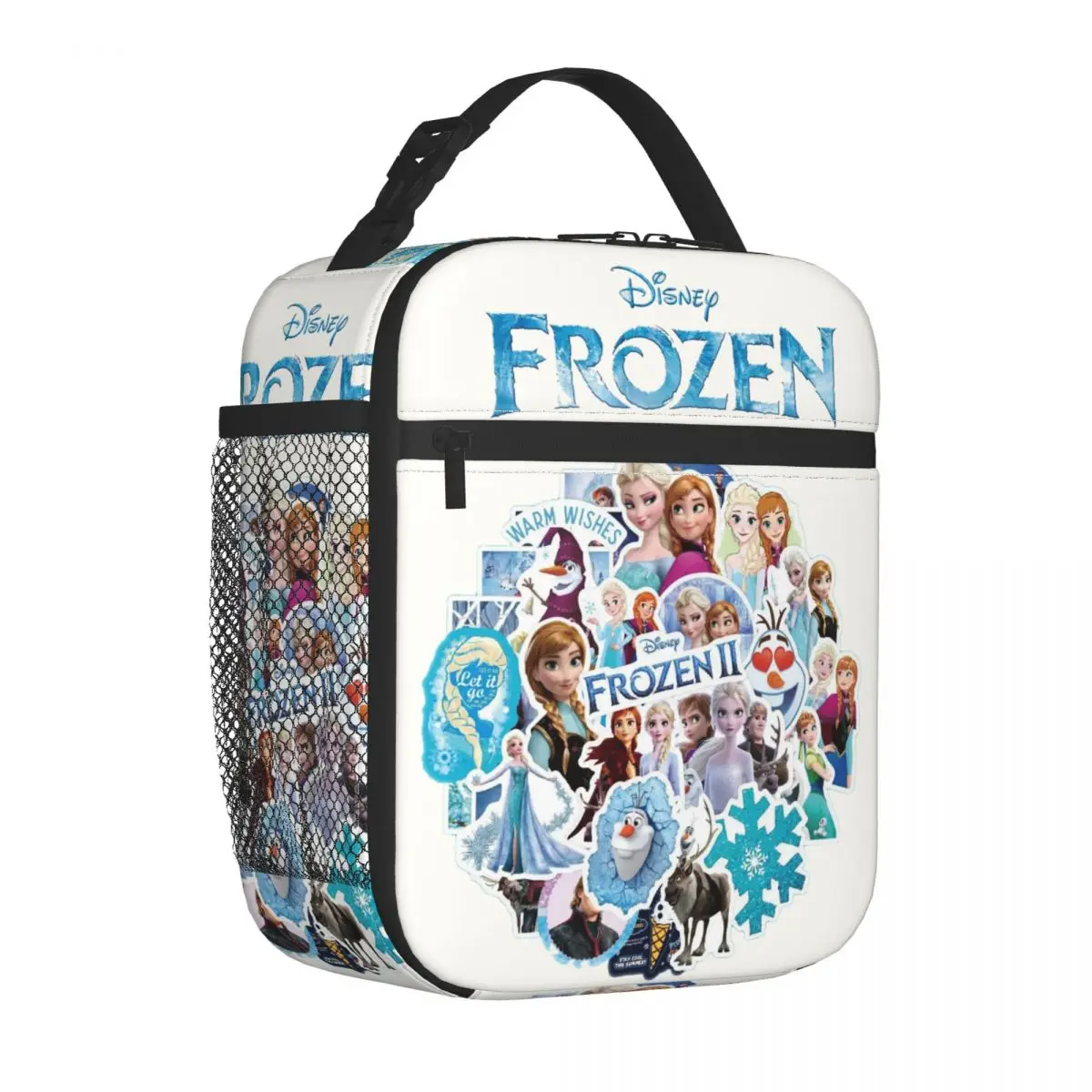 For Kid Storage Bag Cute Elsa Princess Durable Lightweight Disney Frozen Leakproof InsulatedFood ContainerWork