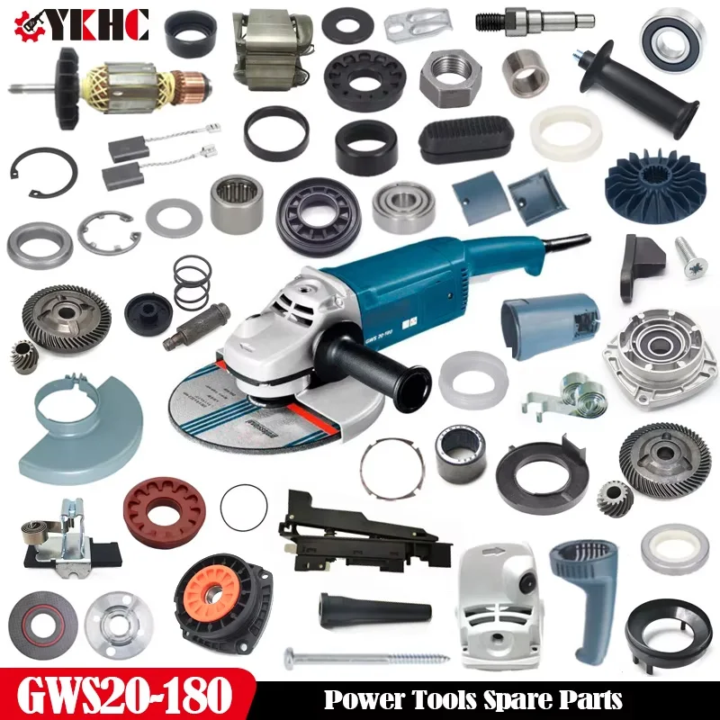 Replacement For Bosch Angle Grinder GWS20-180 GWS 20-180 Spare Parts Power Tools Parts Accessories