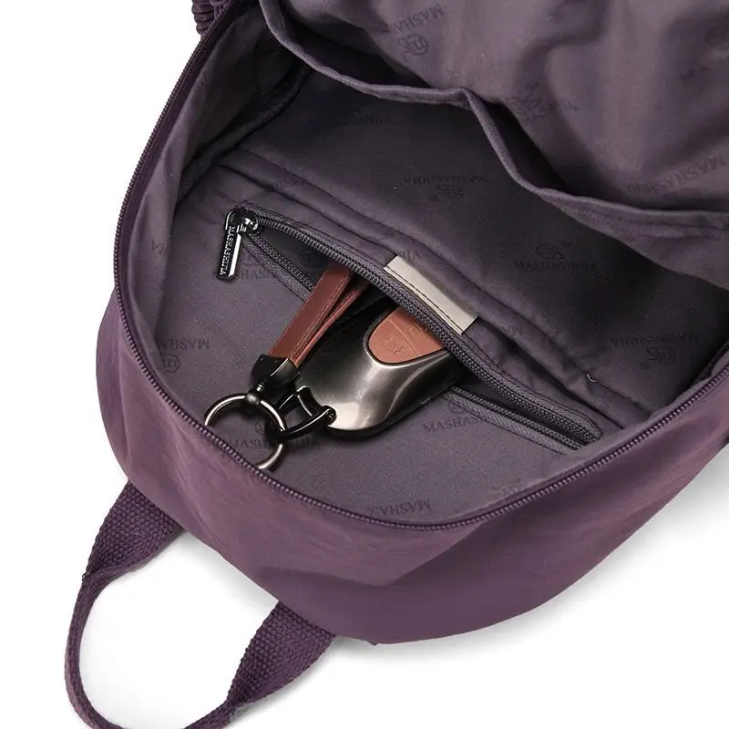 2026 Women Waterproof Casual Daypack Large Capacity Travel School Backpack Lightweight Anti-Scratch Multipurpose Commuter Bag