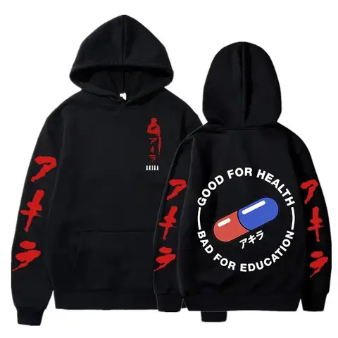 Akira Anime hoodies personality Clothes Couples high quality Plus Size Unisex hot product sweatshirt Sports Graphic Comfortable