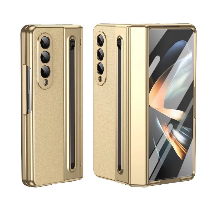 For Samsung Galaxy Z fold3 5G ultra -luxury with brut mechanical protective case Z fold4/5/6 protective film mobile phone case