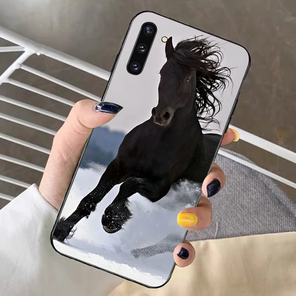 Running Horse Mousepad For Redmi Note 4 X 5 A 6 7 8 T 9 9S 10 11 11S 11Epro Poco M3 pro