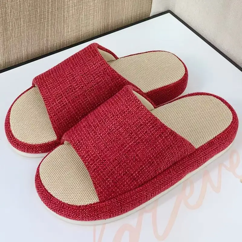 

Four Seasons Flax Slippers - Women's Fashion New Design. High-Quality, Lightweight, Comfortable, Breathable and Odor-Removing
