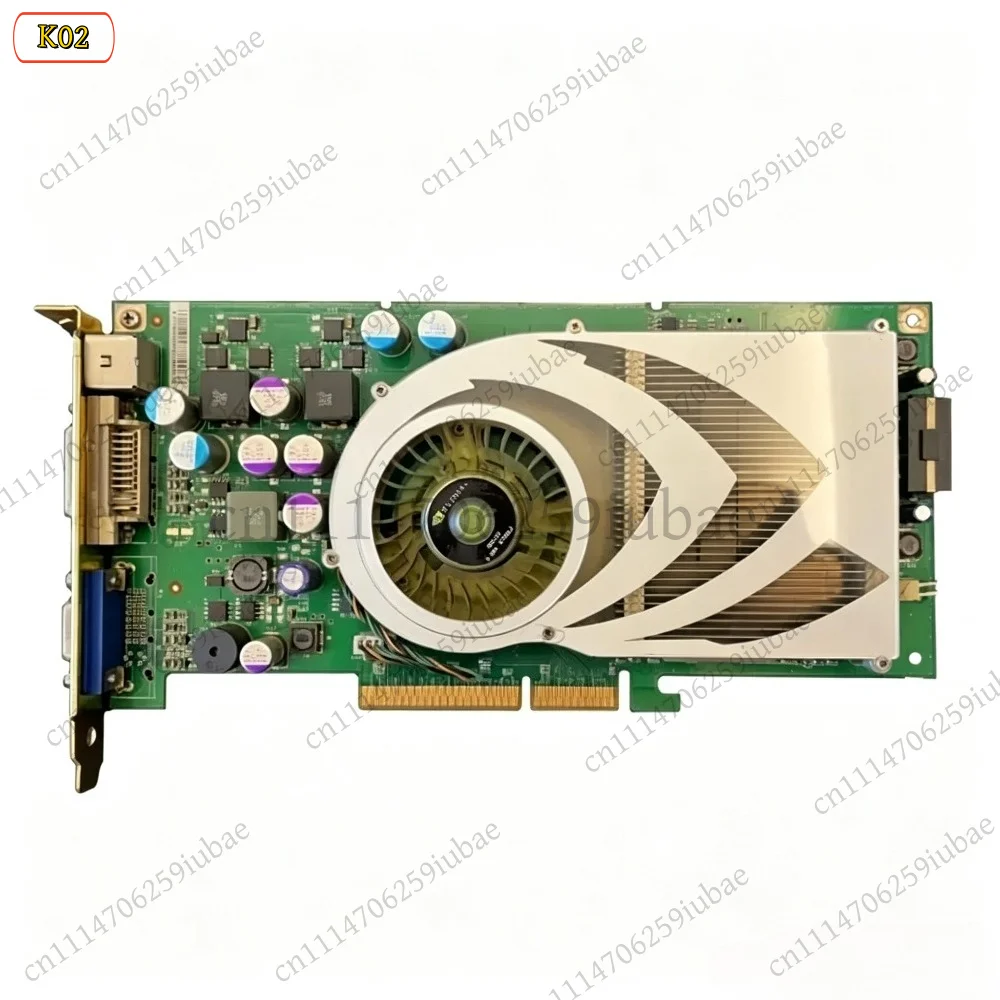 FC_ 3DX 7800 7800GS AGP 8X 256MB Video Card for Arcade Shooting Machine Repair, Replacement Parts