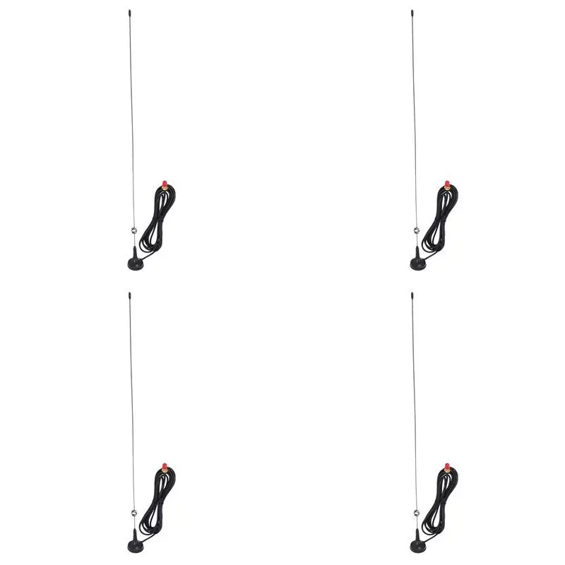 24-Hour Delivery 4X Radio Antenna UT-108UV Gain Antenna SMA-Female Dual Band UHF/VHF For Baofeng Radio Walkie-Talkie UV-5R BF-88
