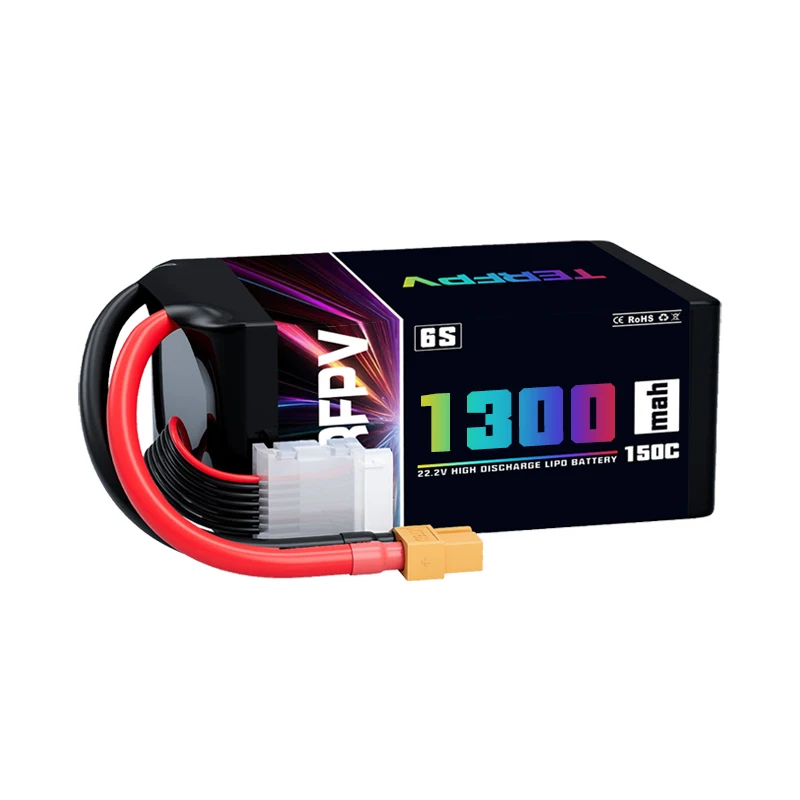 6S 1300mAh 150C 1pcs