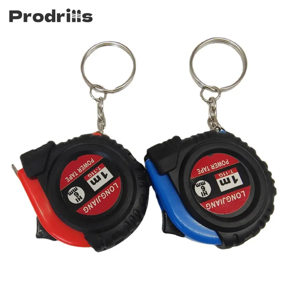 

1m Retractable Ruler Tape Measure Key Chain Mini Pocket Size Metric 3.28Ft/39"