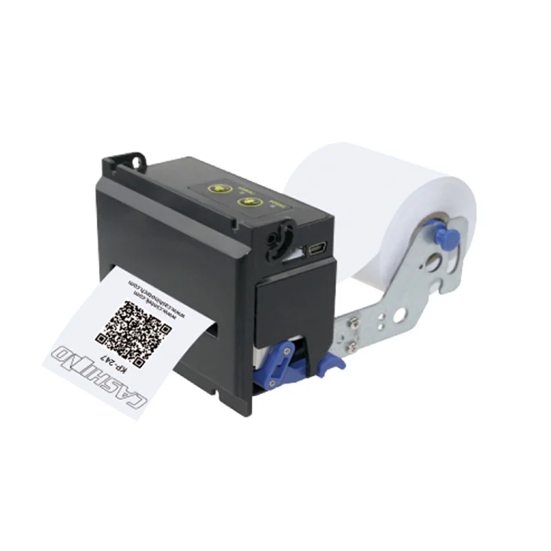 2026unique Cashino KP-247 58mm Width Compact Kiosk Printer Kiosk ESC/POS Receipt Printer Self-service Terminal Embedded in Stock