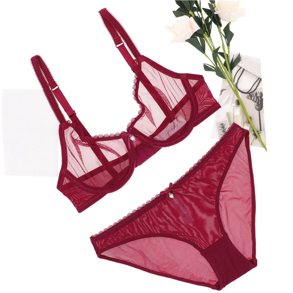 شظايا الأزهار الدانتيل الحسية الملابس الداخلية الصدرية مجموعة للنساء الملابس الداخلية الحميمة مثير ملخصات اللباس الداخلي مجموعات #4