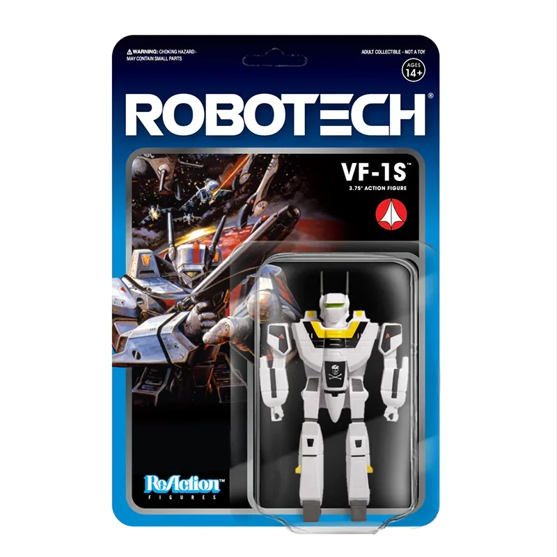 

В наличии Super7 3,75 дюйма He Robotech Valkyrie VF-1S Fighter Series ReAction Figure Toy Коллекционная кукла Хэллоуин подарок для мальчиков