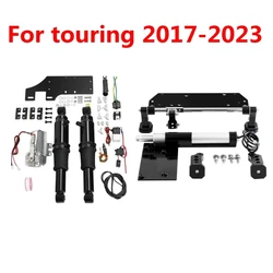 Motorcycle Electric Center Stand Air Ride Suspension For Harley Touring Electra Street Road Glide FLTC FLHX 2009-2016 2017-2023