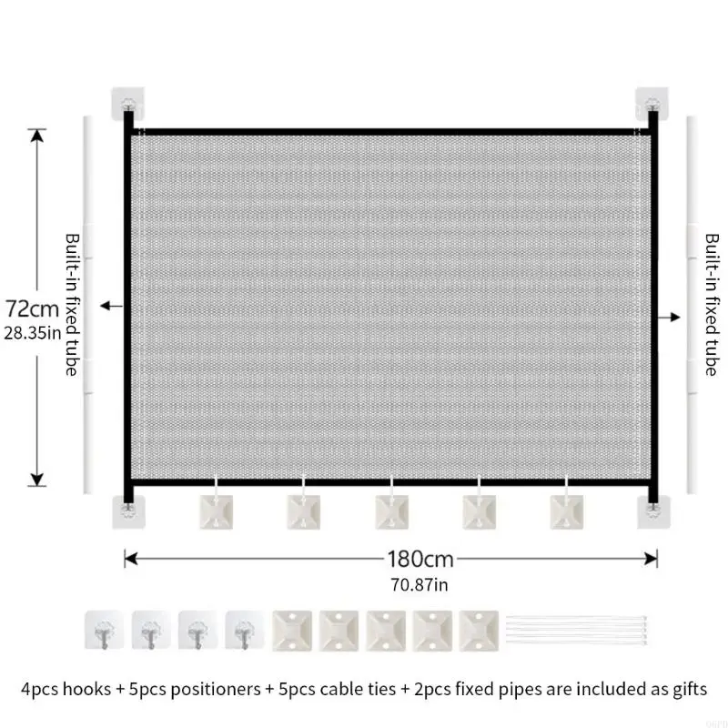 Kandang Hewan Peliharaan Jaring Portabel Perakitan Cepat Desain Lipat Berventilasi Aman
