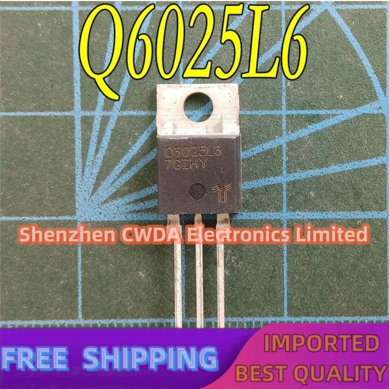 10PCS-20PCS  Q6025L6  25A 600V TO-220   In Stock Can Be Purchased