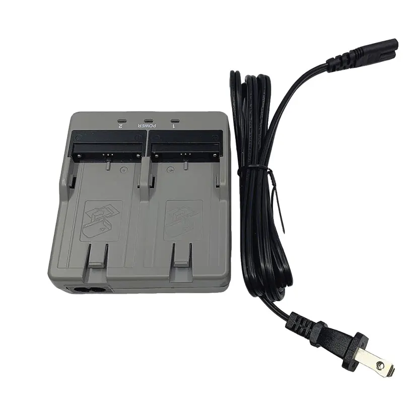 Carregador Duplo Cdc77 para Bateria Superior Bdc71 Bdc72 Gm52 Cdc77 para Gm101 Im52 Fx101 Estação Total Novo
