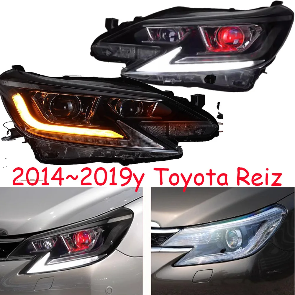

Комплект фар для Toyota Reiz/Mark X (2014-2017 гг.), светодиодные и HID противотуманные фары, автоаксессуары