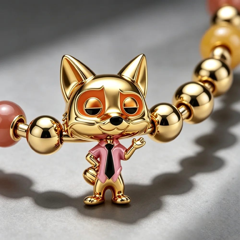 Gold Plated Cartoon Animal Cha - огляд і ціна Nick'S Jewelry & Watches Reviews