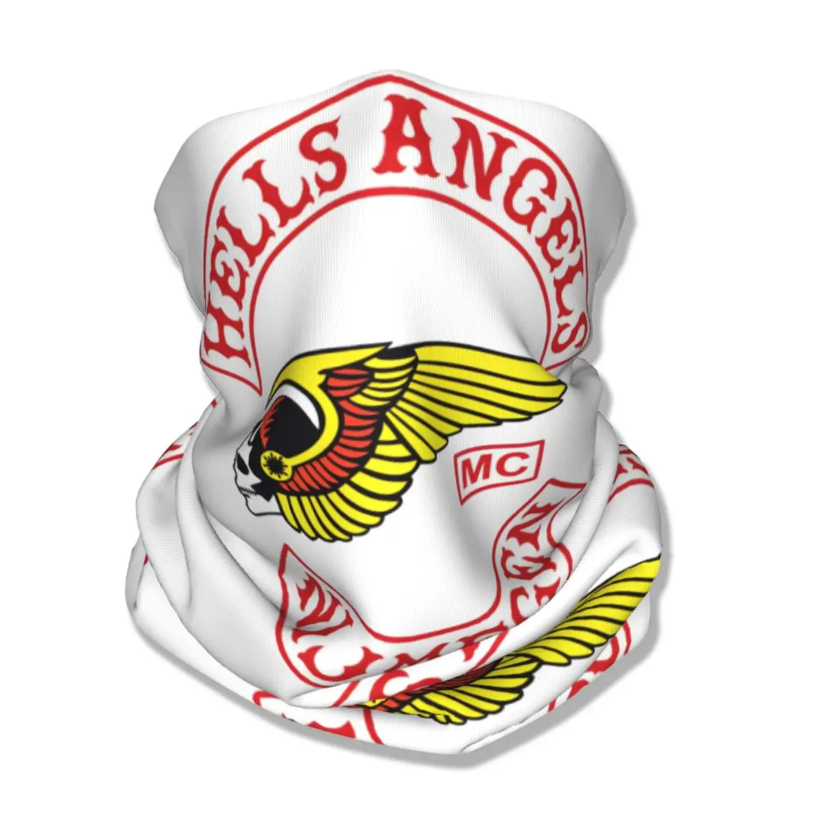 Passamontagna per sport all\'aria aperta Moda H-Hells Maschera da ciclismo Scaldacollo Angeli Logo Maschera per la copertura del viso y2k Ghetta per