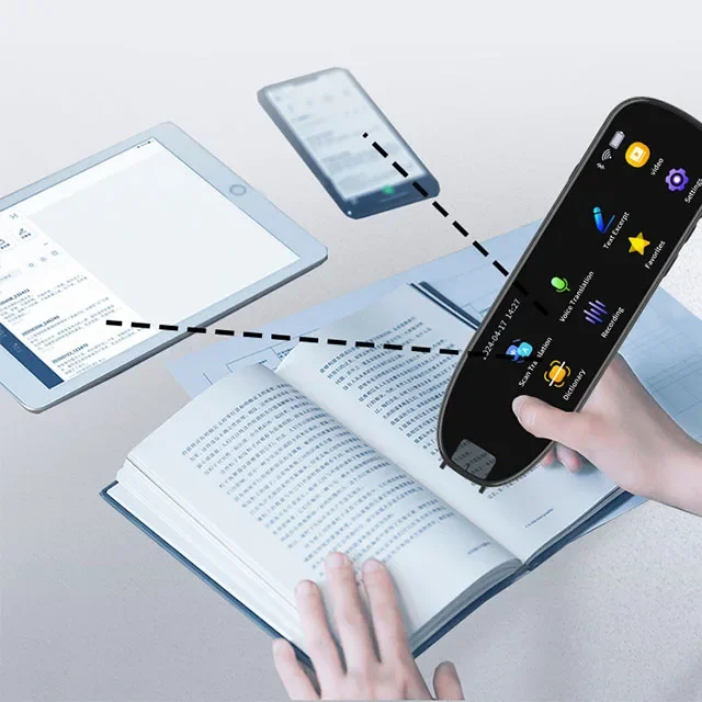 신제품 5인치 국제 버전 다국어 스캐닝 오프라인 지능형 스마트 음성 번역 펜 공장
