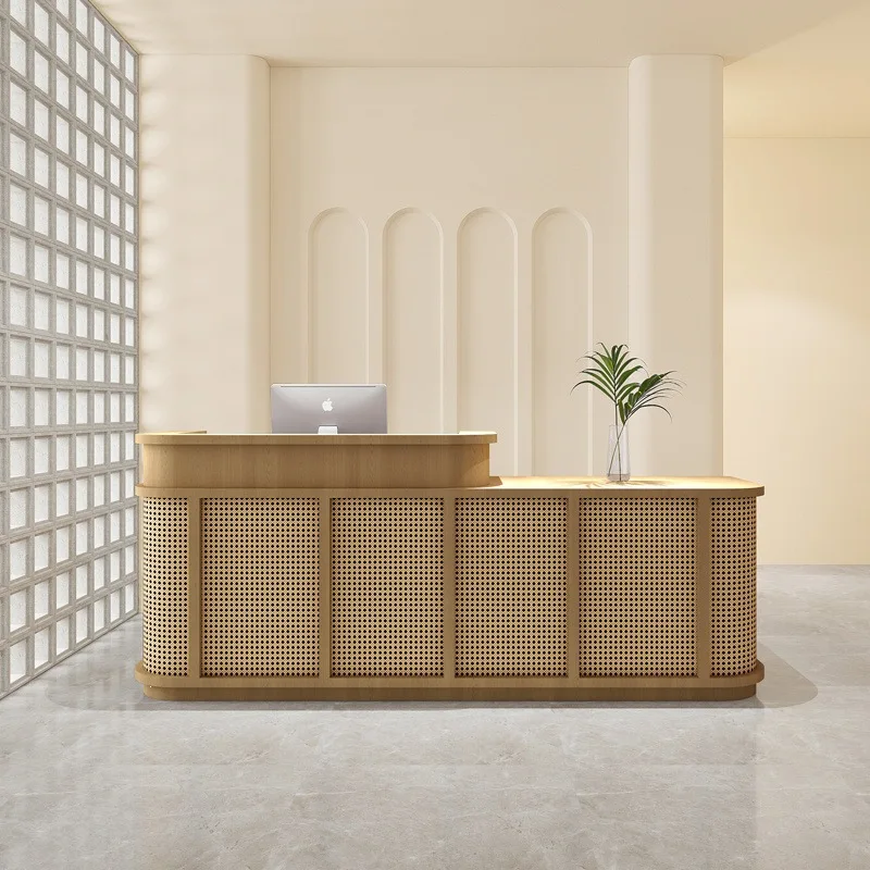 

HYS wabi-sabi clothing store bar checkout page store small counter homestay Japanese and Korean dining rattan reception