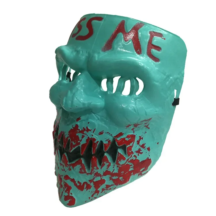 Graffiti töten mich Maske Smiley-Maske menschliche Entfernung Plan Maske alte Männer und Frauen küssen mich Maske Halloween-Maske Voll gesicht Cosplay-Maske – Detail 32